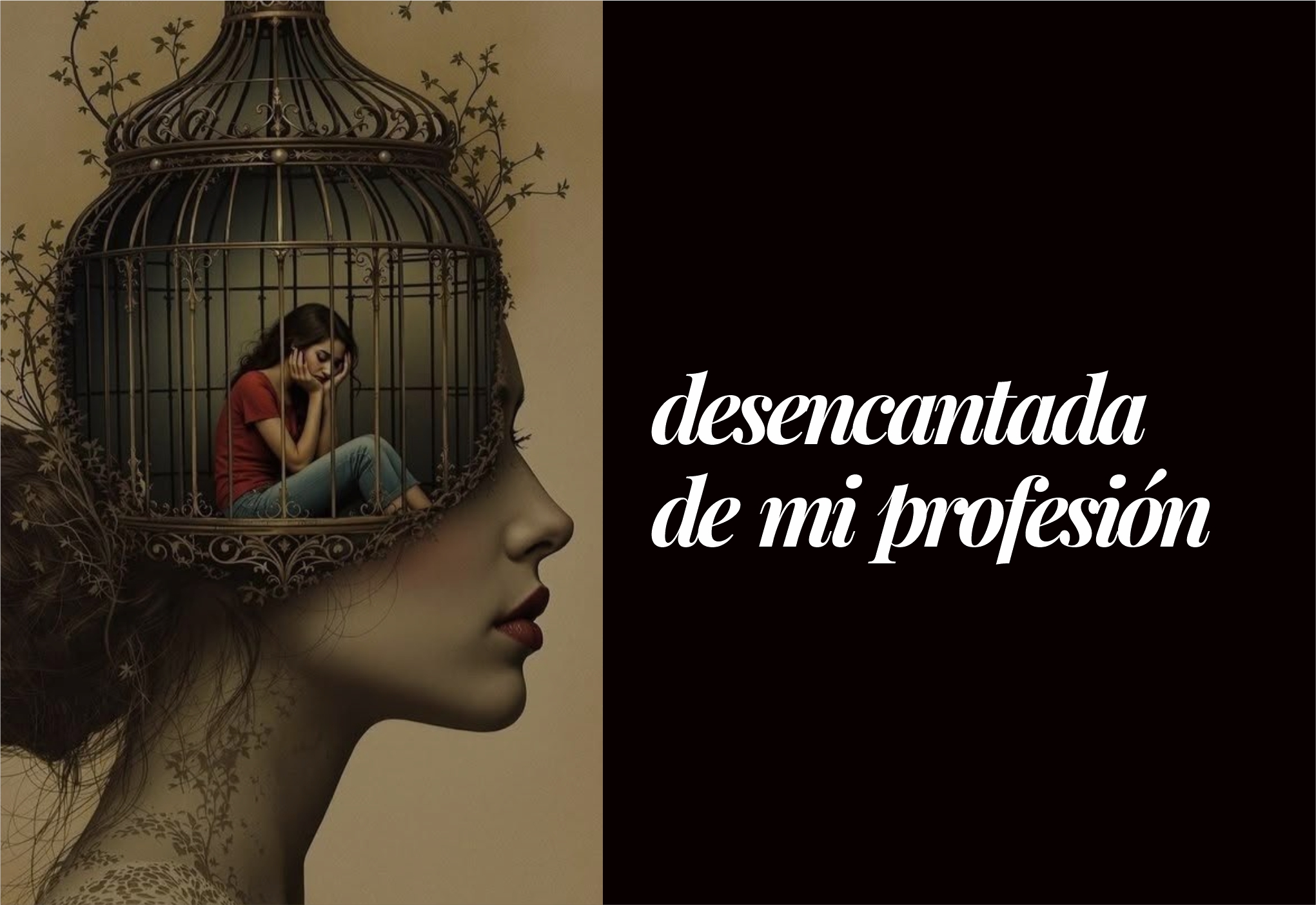 Desencantada de mi profesión